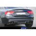 AUDI A5 Coupe galinio bamperio difuzorius